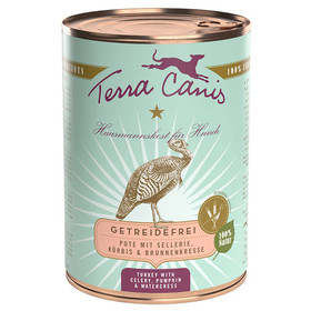 Abbildung Terra Canis Pute mit Sellerie, Krbis und Kamille / getreidefrei 400 g - 12 Stck