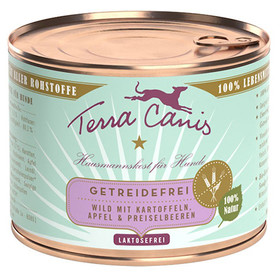 Abbildung Terra Canis Wild mit Kartoffeln, Apfel und Preiselbeeren / getreidefrei 200 g - 12 Stck