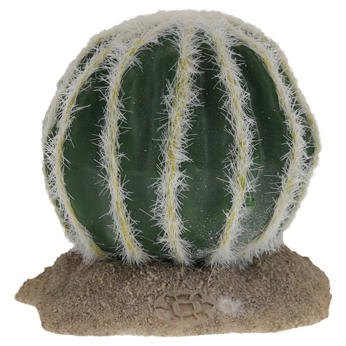 Terra Della Kaktus Echinocactus grn - Deko fr Terrarien