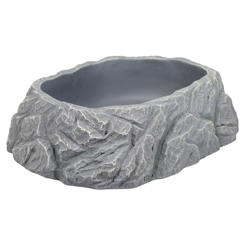 Terra Della Reptilien-Badeschale Big Bowl grau