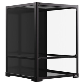Terra Della Terrarium Knockdown schwarz
