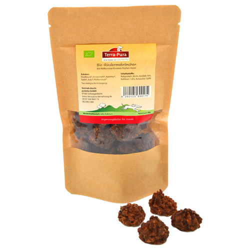 Terra-Pura Bio-Rindermakrönchen 80 g