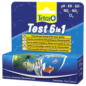 Abbildung Tetra Test-Streifen 6 in 1 - 25 Stck