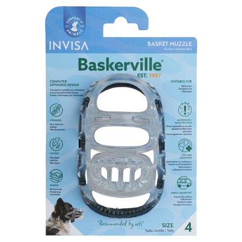 weitere Abbildung The Company of Animals Maulkorb Baskerville Invisa
