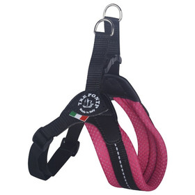 Abbildung Tre Ponti RP200 Easy Fit Soft Mesh mit verstellbarem Bauchgurt und Click-Verschluss himbeer