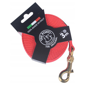 Tre Ponti Serie 300 Trainingsleine Long Run rot