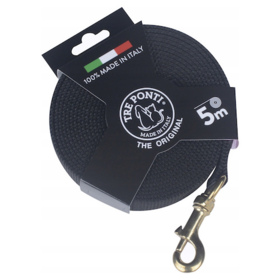 Abbildung Tre Ponti Serie 500 Trainingsleine Long Run schwarz