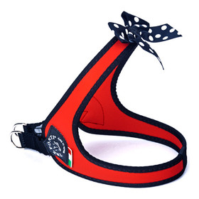 Tre Ponti TF045 Easy Fit Fashion POLKA DOT BOW mit Click-Verschluss rot