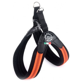 Abbildung Tre Ponti TFP200 Easy Fit Soft Mesh Fluo Pop mit Click-Verschluss orange
