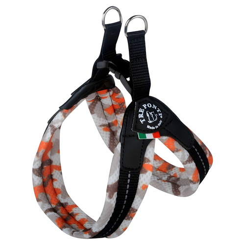 Tre Ponti TP220 Easy Fit Soft Mesh Camouflage mit Click-Verschluss camou-orange
