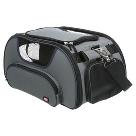 Abbildung Trixie Airline Tasche Wings grau/blau fr Katzen