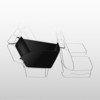 Trixie Auto-Schondecke schwarz/beige 0,65 x 1,45 m Abbildung 3