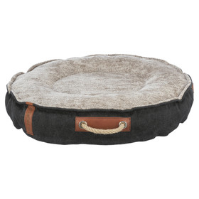 Abbildung Trixie BE NORDICBettFhr rund, schwarz/sand fr Hunde
