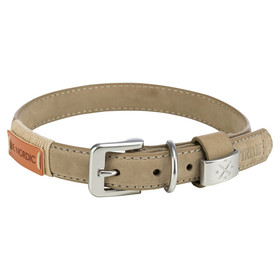 Abbildung Trixie BE NORDIC Leder-Halsband sand