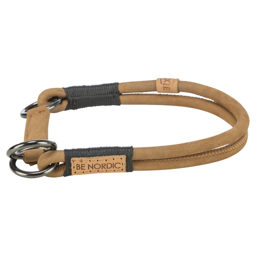 weitere Abbildung Trixie BE NORDICLeder Zug-Stopp-Halsband braun