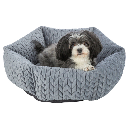 weitere Abbildung Trixie BettLivia rund grau fr Hunde
