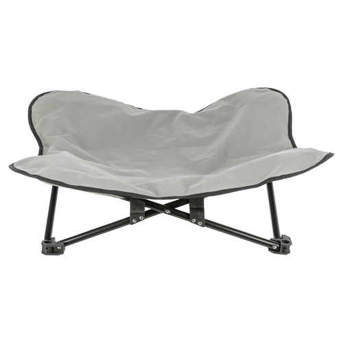 Trixie Camping-Bett beige/schwarz, Maße: 69 x 20 x 69 cm