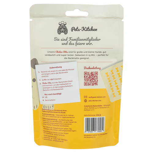 weitere Abbildung Trixie Chicken Bites - Backmischung fr Hundekekse 114 g