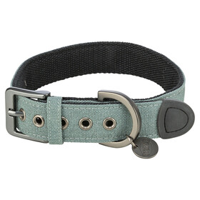 Abbildung Trixie CityStyleHalsband Canvas, extra breit salbei
