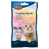 Trixie Creamy Snack Tuna & White Fish 5 x 14 g - 6 Stück / Sparpaket Abbildung 1