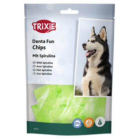 Abbildung Trixie Denta Fun Kauchips, Spirulina / Sparpaket