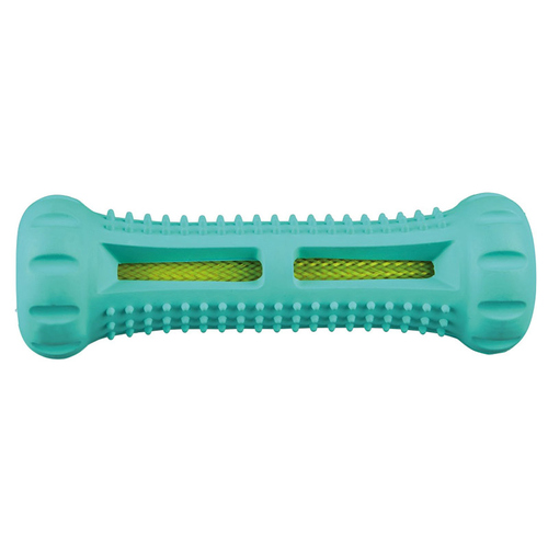 Trixie Denta Fun Knochen, Naturgummi mit Mintgeschmack 14 cm