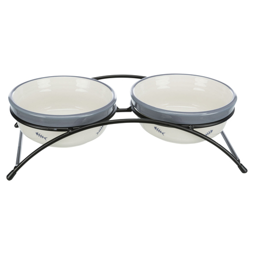 weitere Abbildung Trixie Eat on Feet Napf-Set mit Stnder fr Katzen
