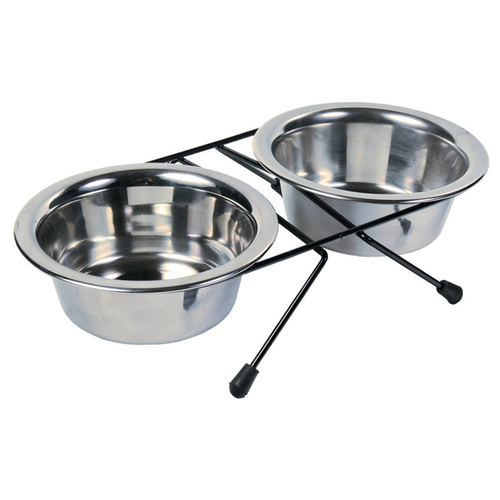 weitere Abbildung Trixie Eat on Feet Stainless Steel Bowl Set