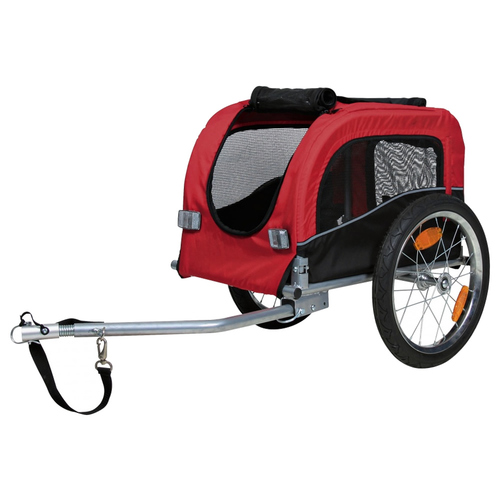 weitere Abbildung Trixie Fahrrad-Anhnger rot