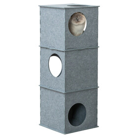 Abbildung Trixie Filz Tower Nele grau