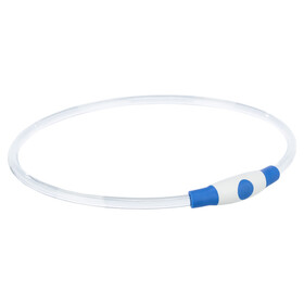 Abbildung Trixie Flash Leuchtring USB blau