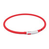 Trixie Flash Leuchtring USB rot Abbildung 1