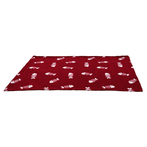 weitere Abbildung Trixie Fleecedecke Beany bordeaux