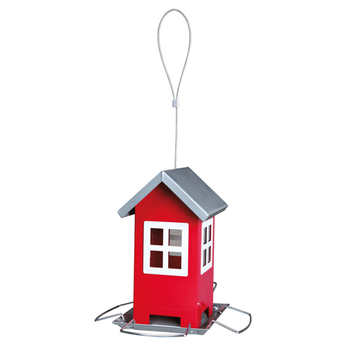 weitere Abbildung Trixie Futterhaus gro rot/silber