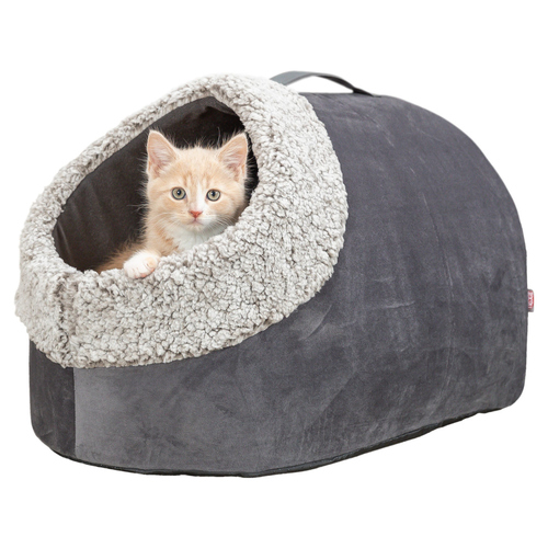 Trixie Höhle Calida grau/weiß-schwarz für Katzen