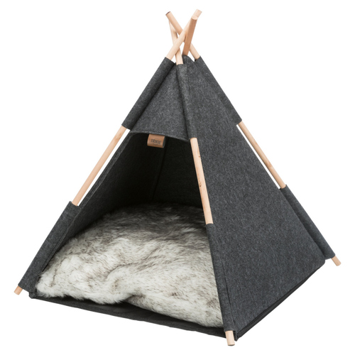 Trixie Höhle Tipi anthrazit für Hunde