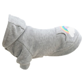 Abbildung Trixie Hoodie Rainbow Falls hellgrau