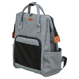 Abbildung Trixie Hunde-Rucksack Ava grau