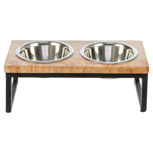 Trixie Hundebar schwarz/braun, Fassungsvermögen: 2 x 0,45 l