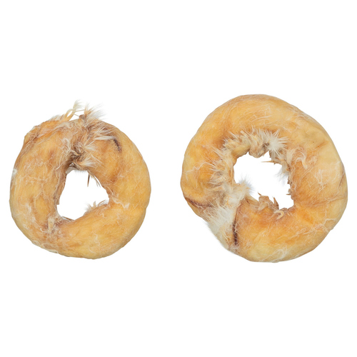 Trixie Hundesnack Denta Fun Rabbit Ring mit Hühnerbrust 50 g - 50 Stück / Sparpaket