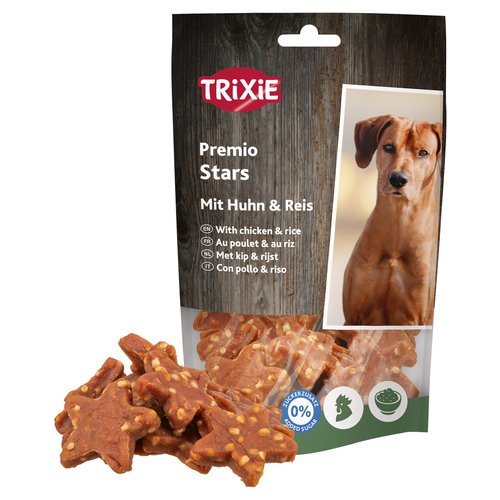 Trixie Hundesnack Stars mit Huhn & Reis 100 g - 6 Stück / Sparpaket