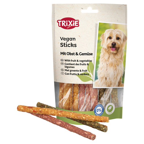 Trixie Hundesnack Vegan Sticks mit Obst & Gemüse 100 g - 6 Stück / Sparpaket