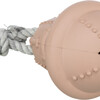 Trixie Hundespielzeug Glocke am Tau beige Abbildung 5