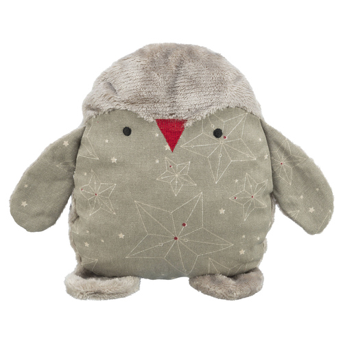 Trixie Hundespielzeug X-Mas Pinguin beige/natur