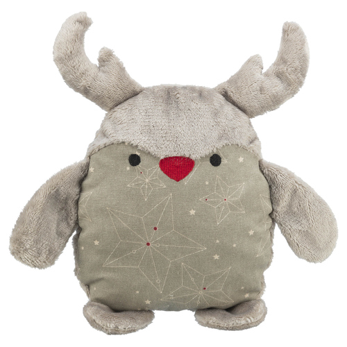Trixie Hundespielzeug X-Mas Rentier beige/natur