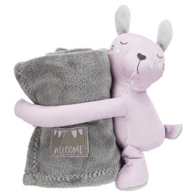 Abbildung Trixie Junior Kuschel-Set grau/flieder fr Katzen