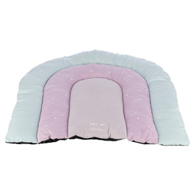 Abbildung Trixie JuniorLiegemattePatchwork mint/flieder/rosa fr Katzen