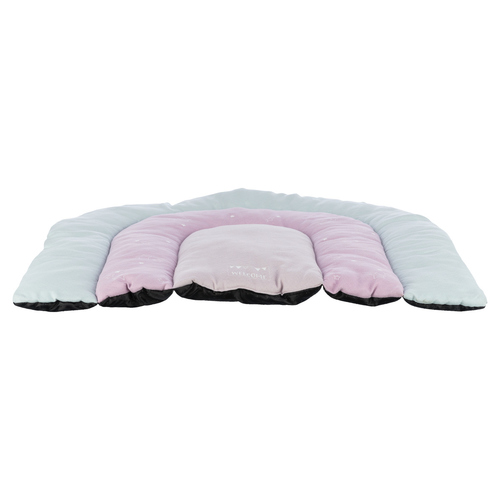 weitere Abbildung Trixie JuniorLiegemattePatchwork mint/flieder/rosa fr Katzen