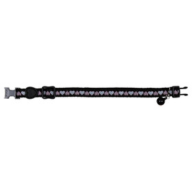 Abbildung Trixie Katzenhalsband, Motivband, Nylon Motiv Herzen
