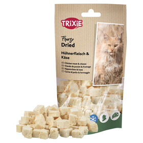 Abbildung Trixie Katzensnack Freeze DriedHhnerfleisch & Kse 25 g
